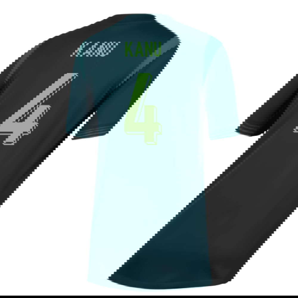 2025-2026 Nigeria Home Shirt (Womens Team) - Kids (Kanu 4)