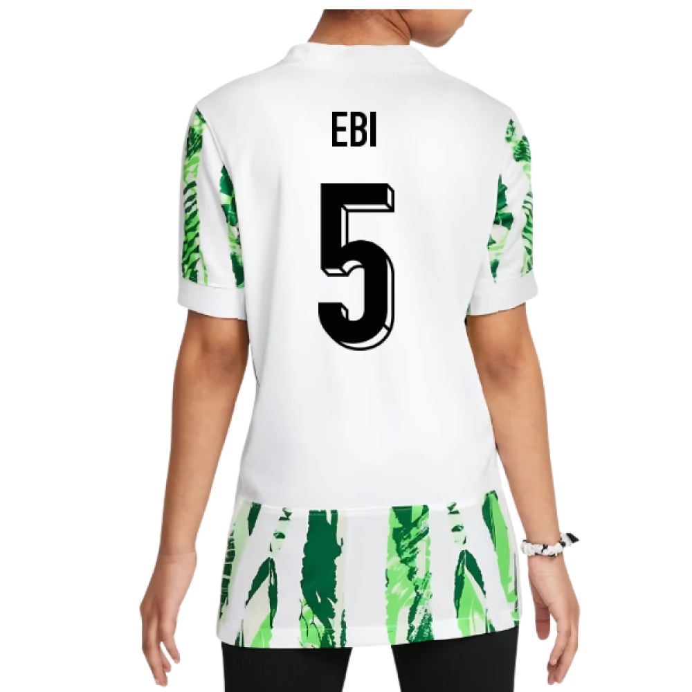 2025-2026 Nigeria Womens Team Away Shirt (Kids) (Ebi 5)