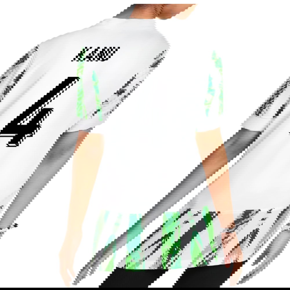 2025-2026 Nigeria Womens Team Away Shirt (Kids) (Kanu 4)