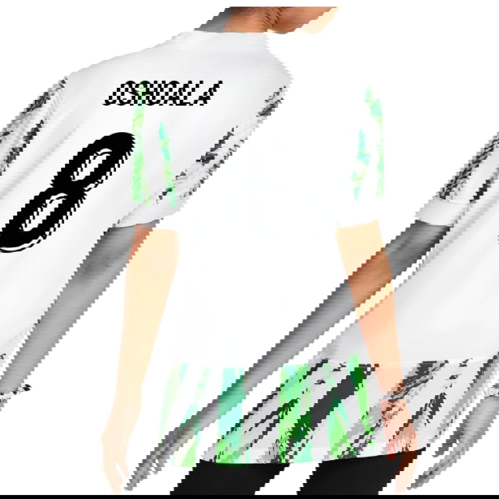 2025-2026 Nigeria Womens Team Away Shirt (Kids) (Oshoala 8)