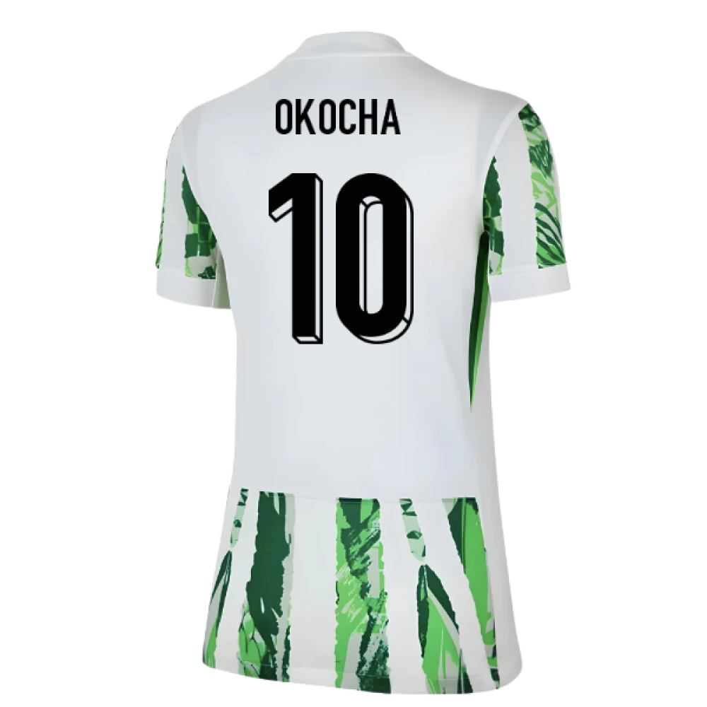 2025-2026 Nigeria Womens Team Away Shirt (Ladies) (Okocha 10)