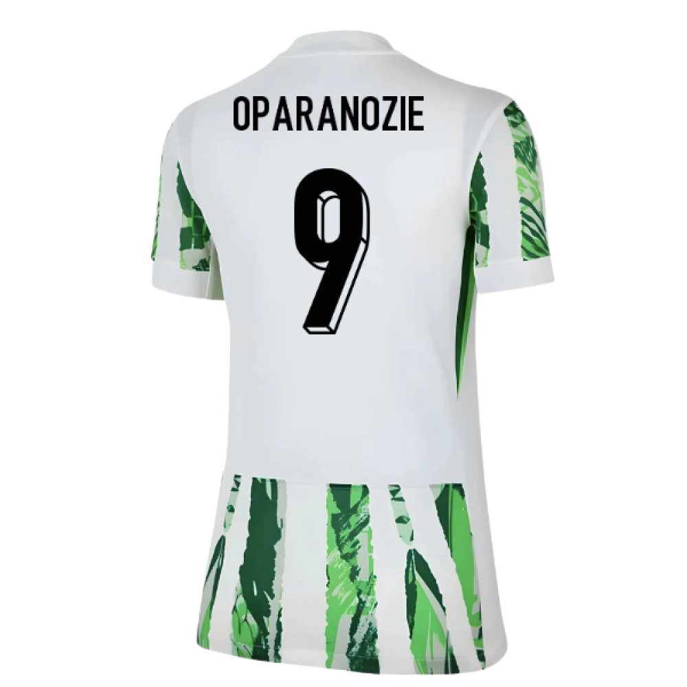 2025-2026 Nigeria Womens Team Away Shirt (Ladies) (Oparanozie 9)