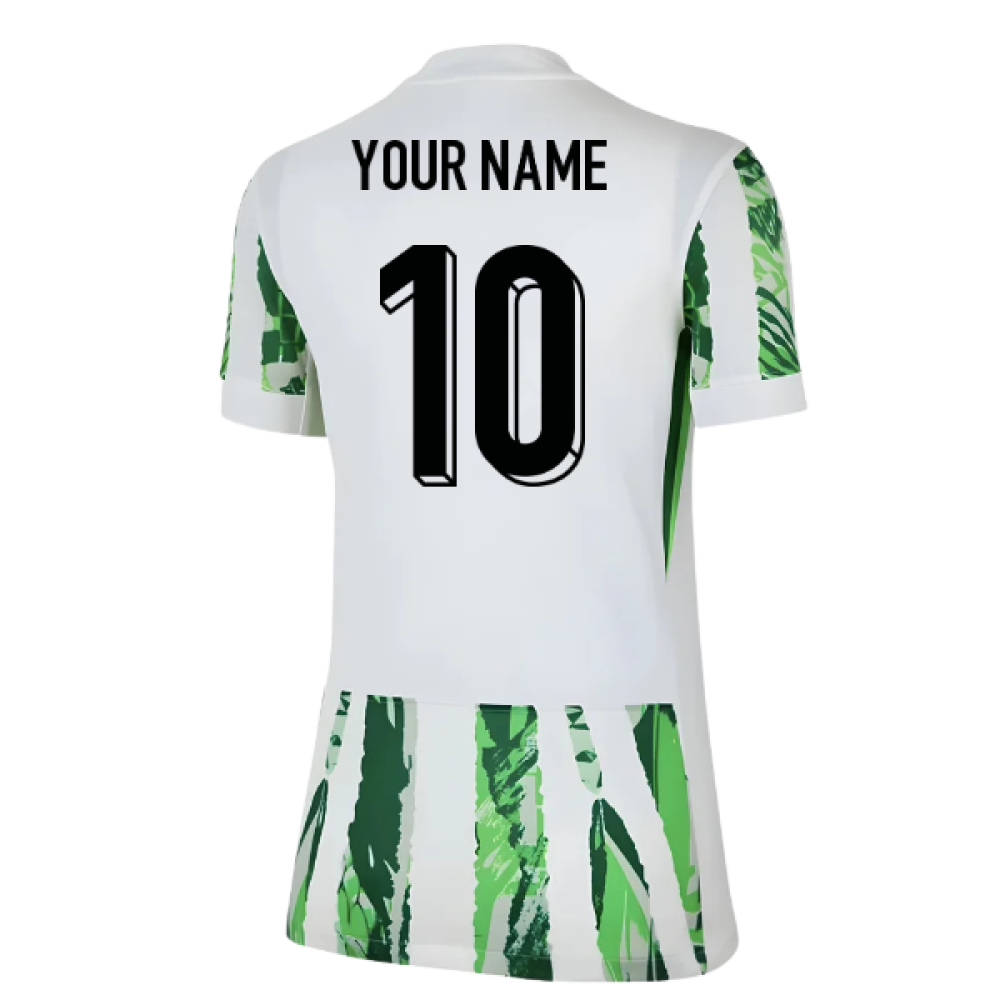 2025-2026 Nigeria Womens Team Away Shirt (Ladies) (Your Name)