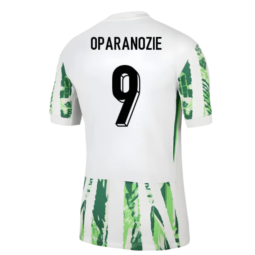 2025-2026 Nigeria Womens Team Away Shirt (Unisex) (Oparanozie 9)