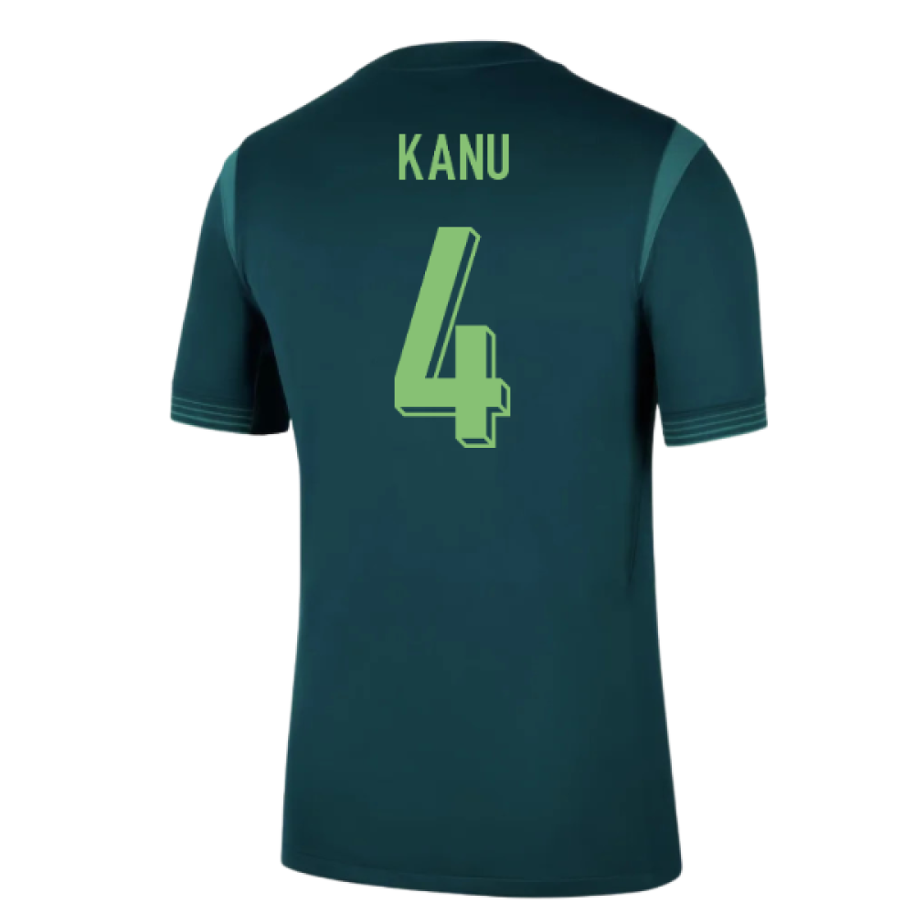 2025-2026 Nigeria Womens Team Home Shirt (Ladies) (Kanu 4)