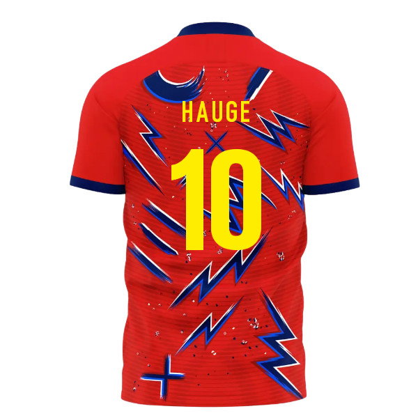 2025-2026 Norway Pre-Match Concept Shirt Adult Short Sleeve (Hauge 10)
