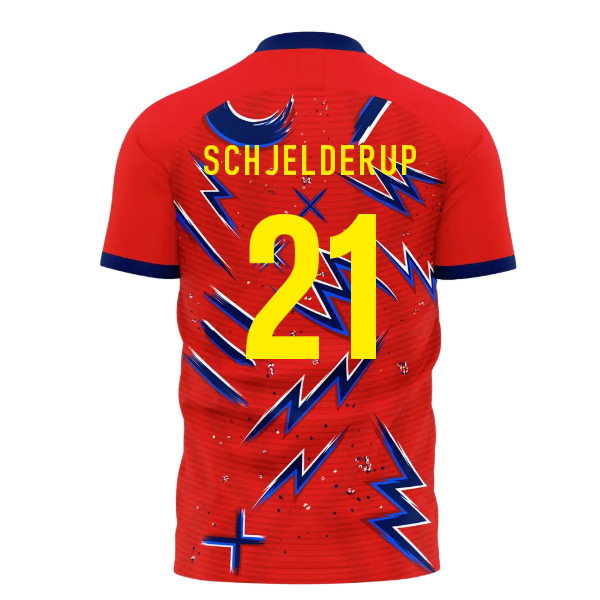 2025-2026 Norway Pre-Match Concept Shirt Adult Short Sleeve (Schjelderup 21)