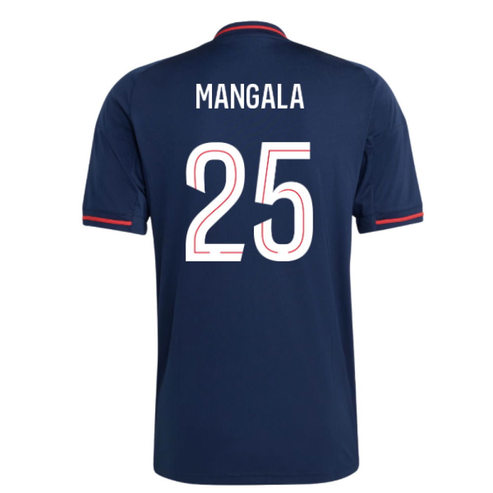 2025-2026 Olympique Lyon Away Shirt (Mangala 25)