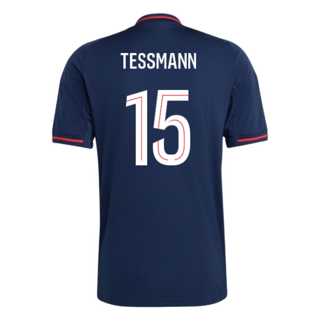 2025-2026 Olympique Lyon Away Shirt (Tessmann 15)