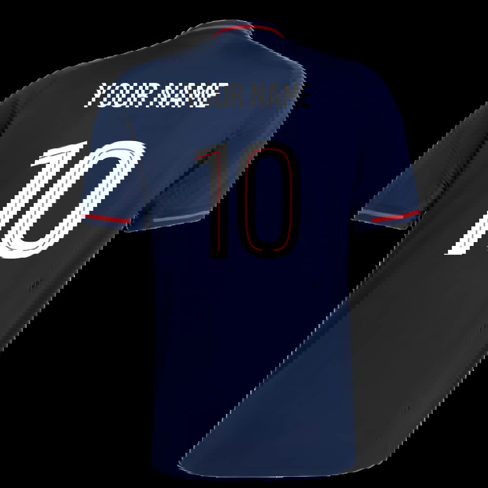 2025-2026 Olympique Lyon Away Shirt (Your Name)