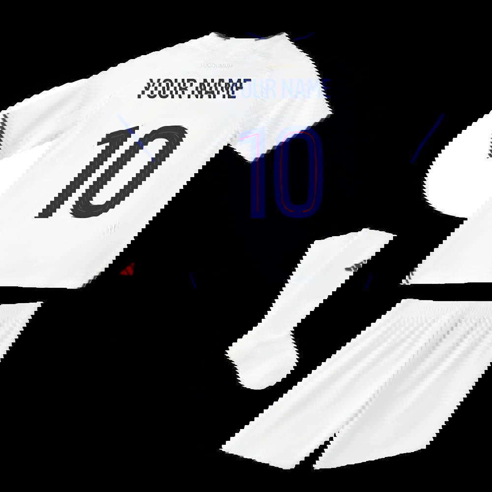 2025-2026 Olympique Lyon Home Mini Kit (Your Name)