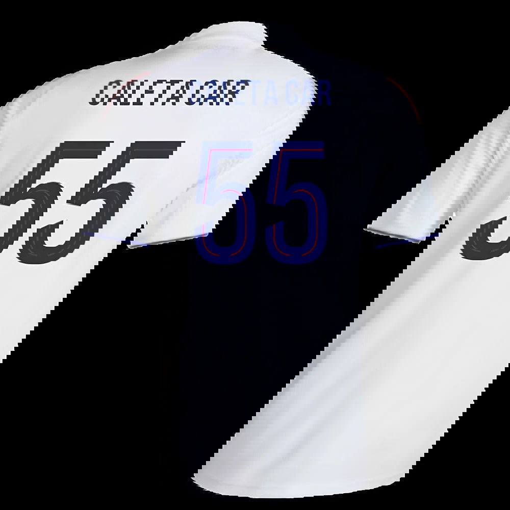 2025-2026 Olympique Lyon Home Shirt (Caleta Car 55)