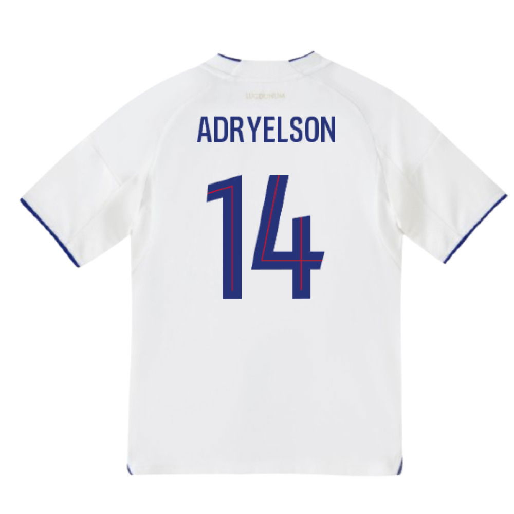 2025-2026 Olympique Lyon Home Shirt (Kids) (Adryelson 14)