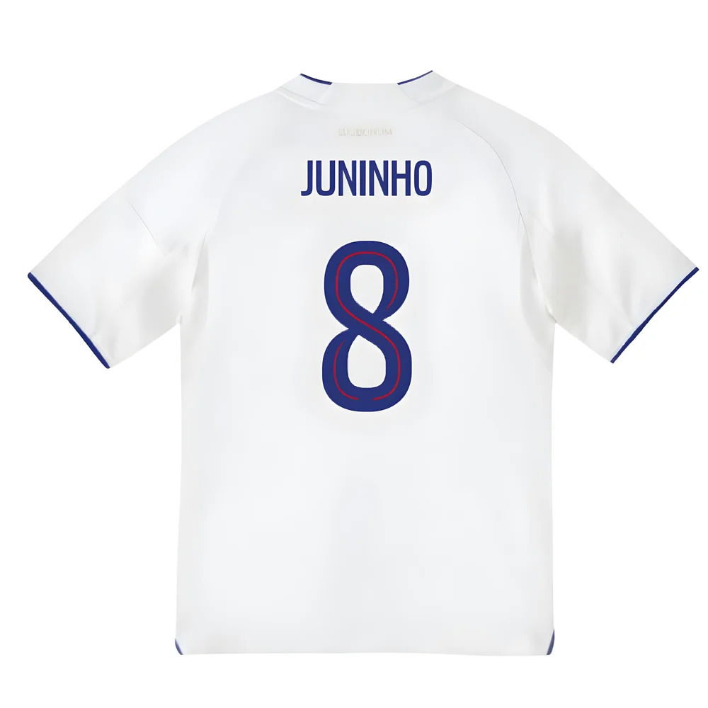 2025-2026 Olympique Lyon Home Shirt (Kids) (Juninho 8)