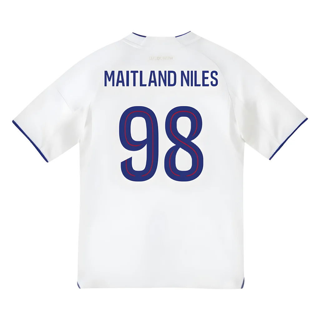 2025-2026 Olympique Lyon Home Shirt (Kids) (Maitland Niles 98)