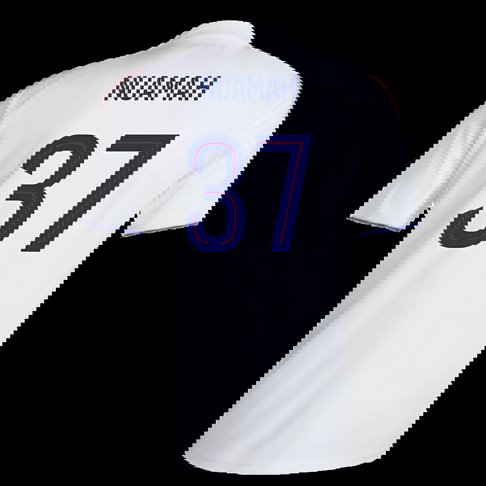 2025-2026 Olympique Lyon Home Shirt (Nuamah 37)