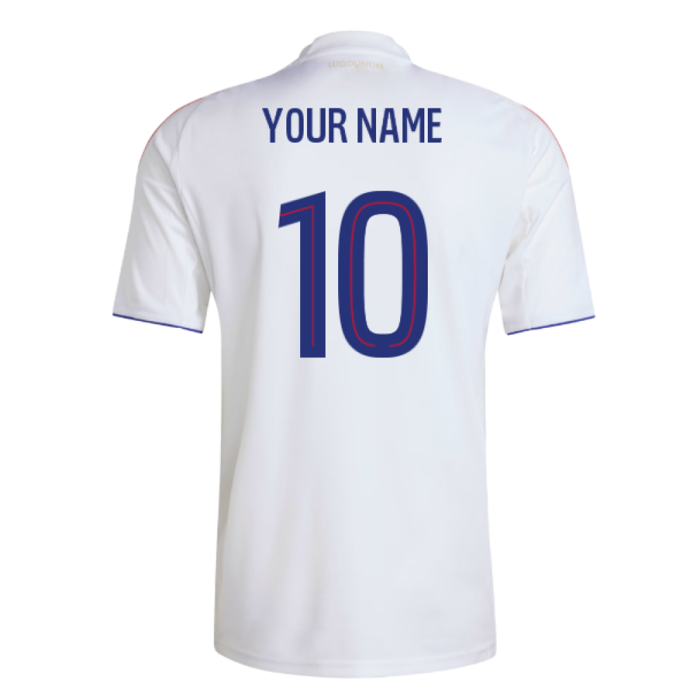 2025-2026 Olympique Lyon Home Shirt (Your Name)