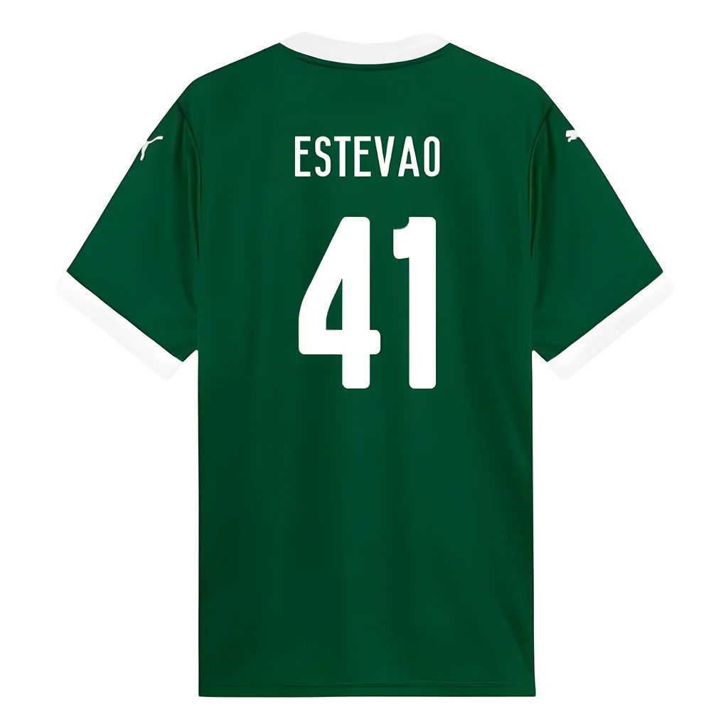 2025-2026 Palmeiras Home Shirt (Estevao 41)