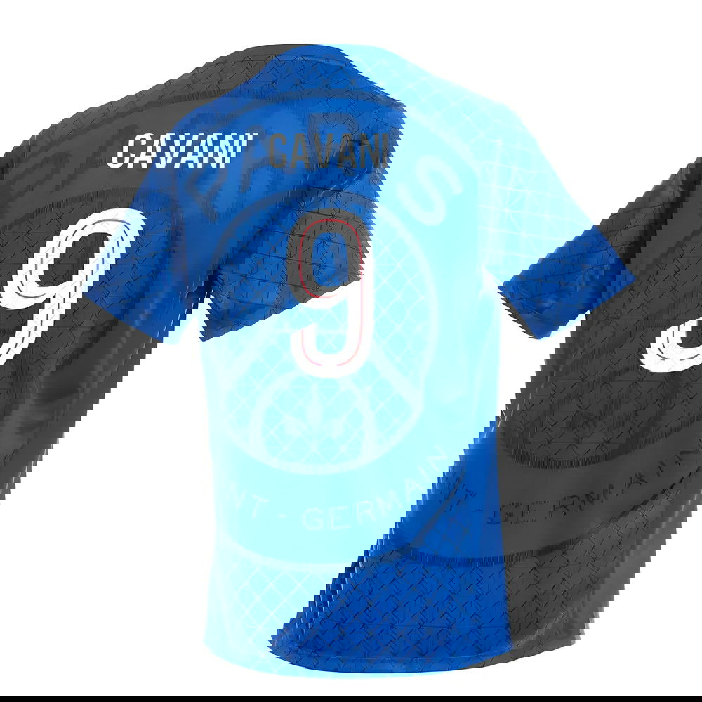 2025-2026 PSG Academy Pro Home Pre Match Shirt (Royal) (Cavani 9)