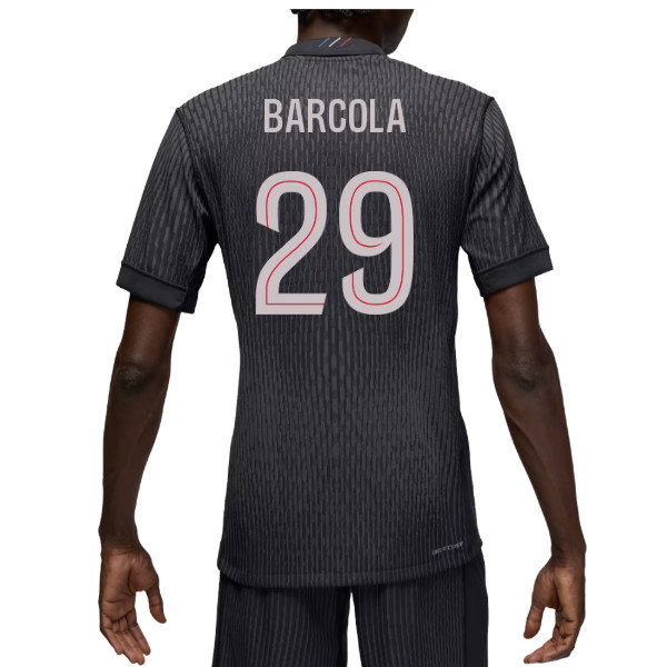 2025-2026 PSG Authentic Fourth Shirt (Barcola 29)