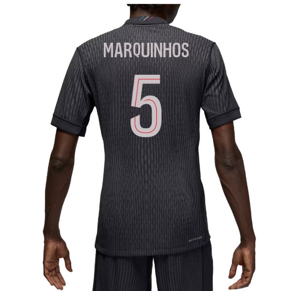2025-2026 PSG Authentic Fourth Shirt (Marquinhos 5)