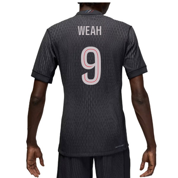 2025-2026 PSG Authentic Fourth Shirt (Weah 9)
