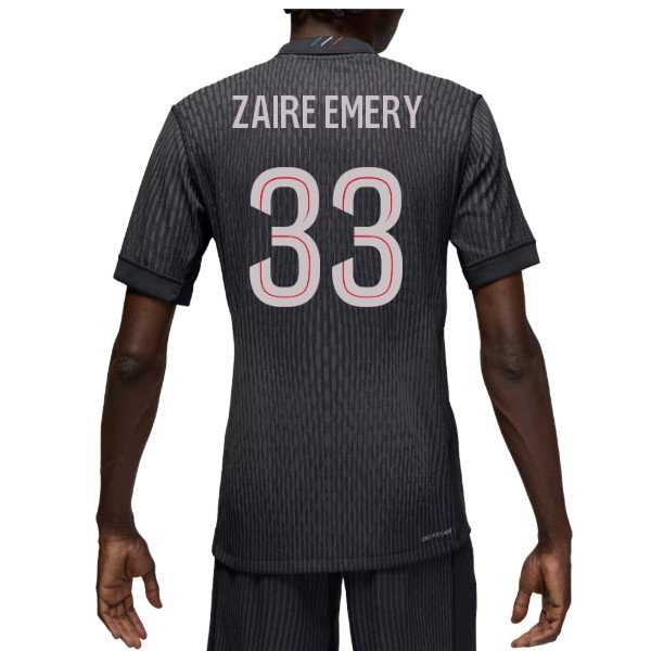 2025-2026 PSG Authentic Fourth Shirt (Zaire Emery 33)