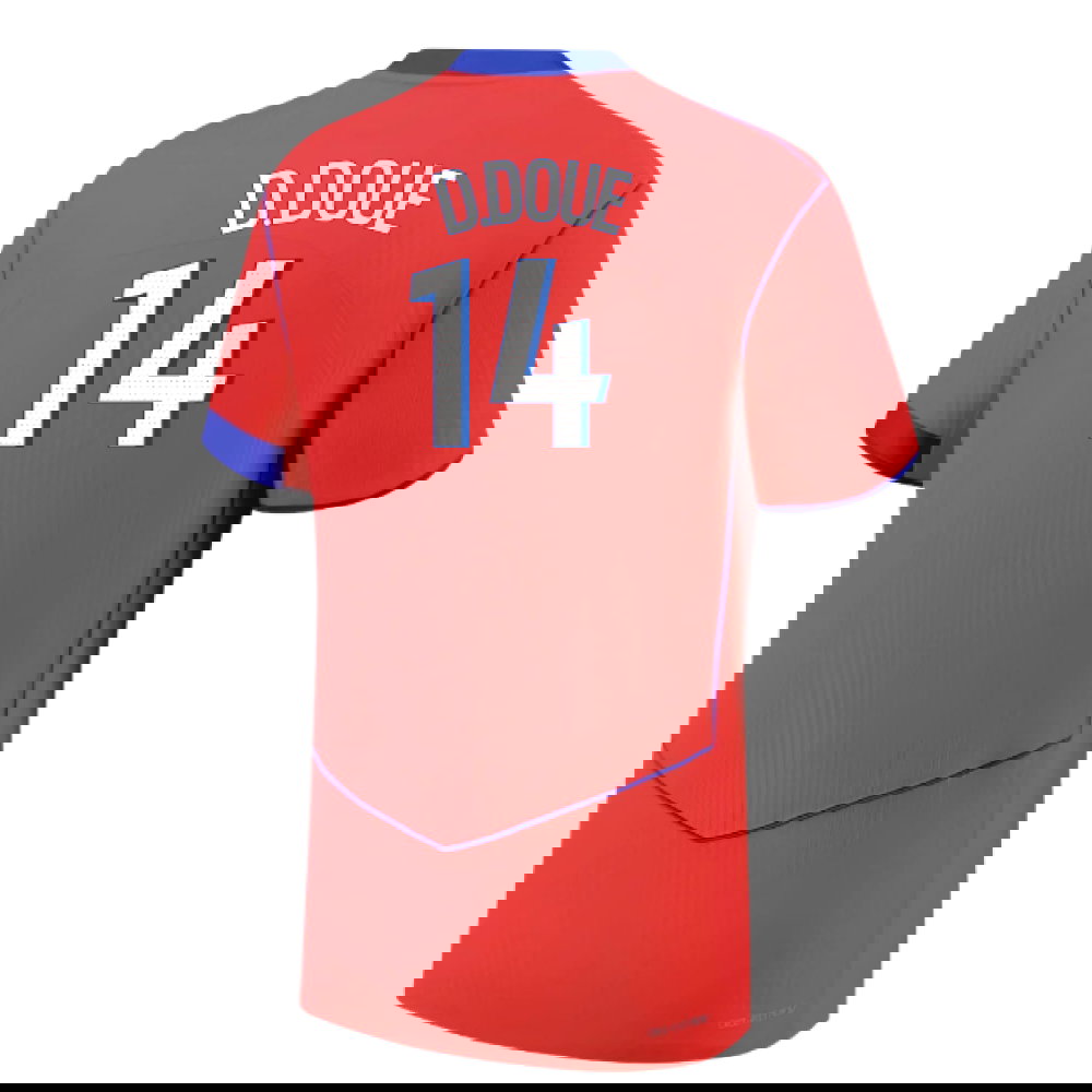 2025-2026 PSG Authentic Third Shirt (D.Doue 14)