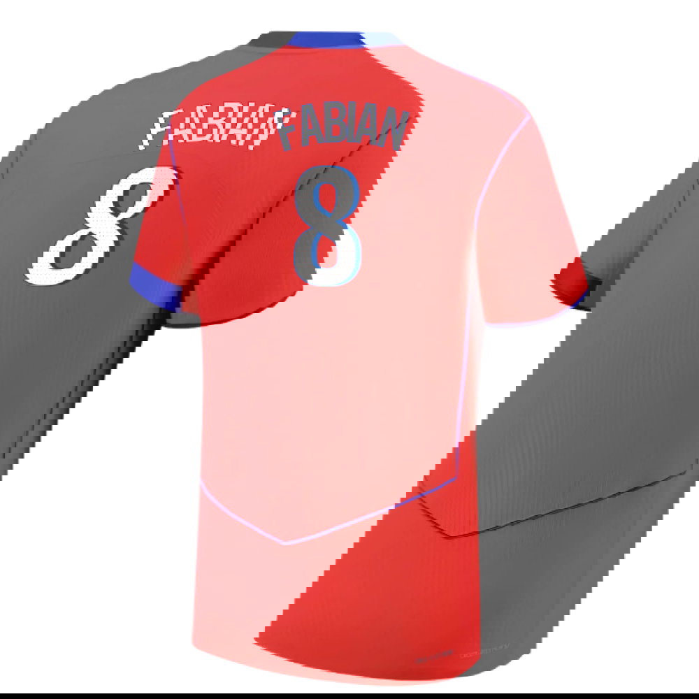 2025-2026 PSG Authentic Third Shirt (Fabian 8)