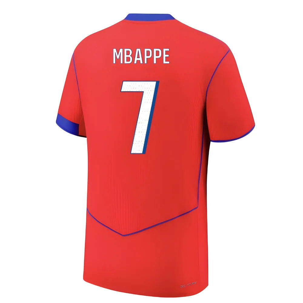 2025-2026 PSG Authentic Third Shirt (Mbappe 7)
