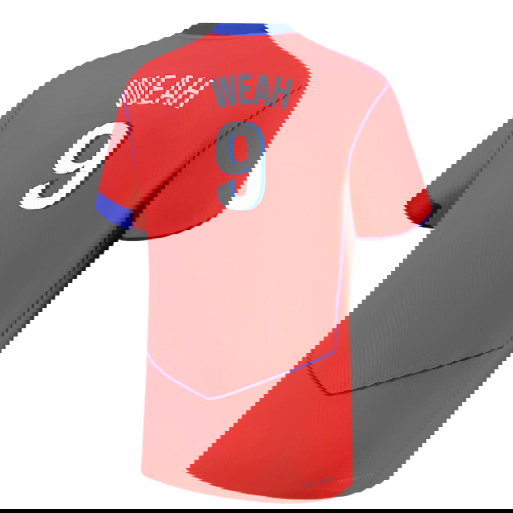 2025-2026 PSG Authentic Third Shirt (Weah 9)