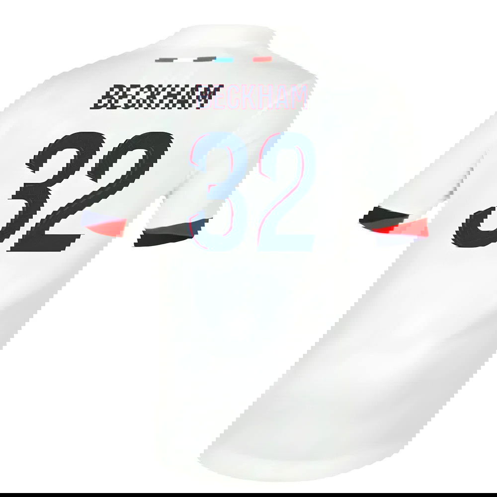 2025-2026 PSG Away Shirt (Sponsorless) - Kids (Beckham 32)