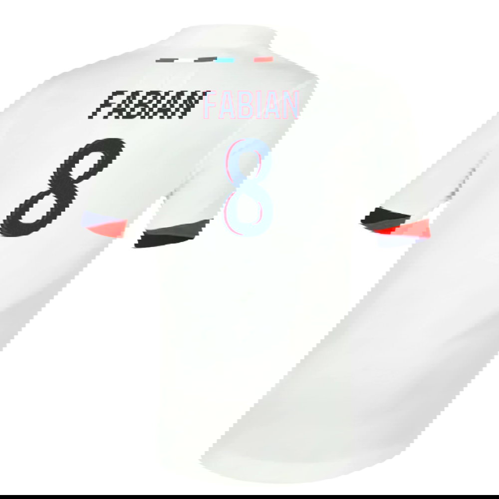 2025-2026 PSG Away Shirt (Sponsorless) - Kids (Fabian 8)