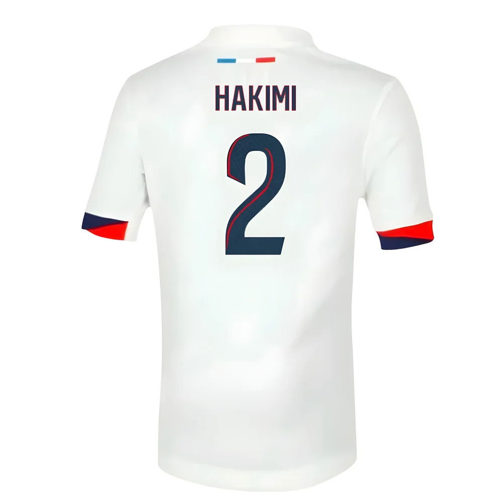 2025-2026 PSG Away Shirt (Sponsorless) - Kids (Hakimi 2)