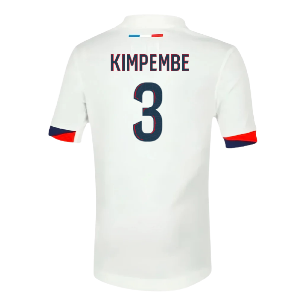 2025-2026 PSG Away Shirt (Sponsorless) - Kids (Kimpembe 3)