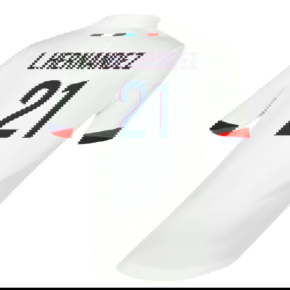 2025-2026 PSG Away Shirt (Sponsorless) - Kids (L.Hernandez 21)