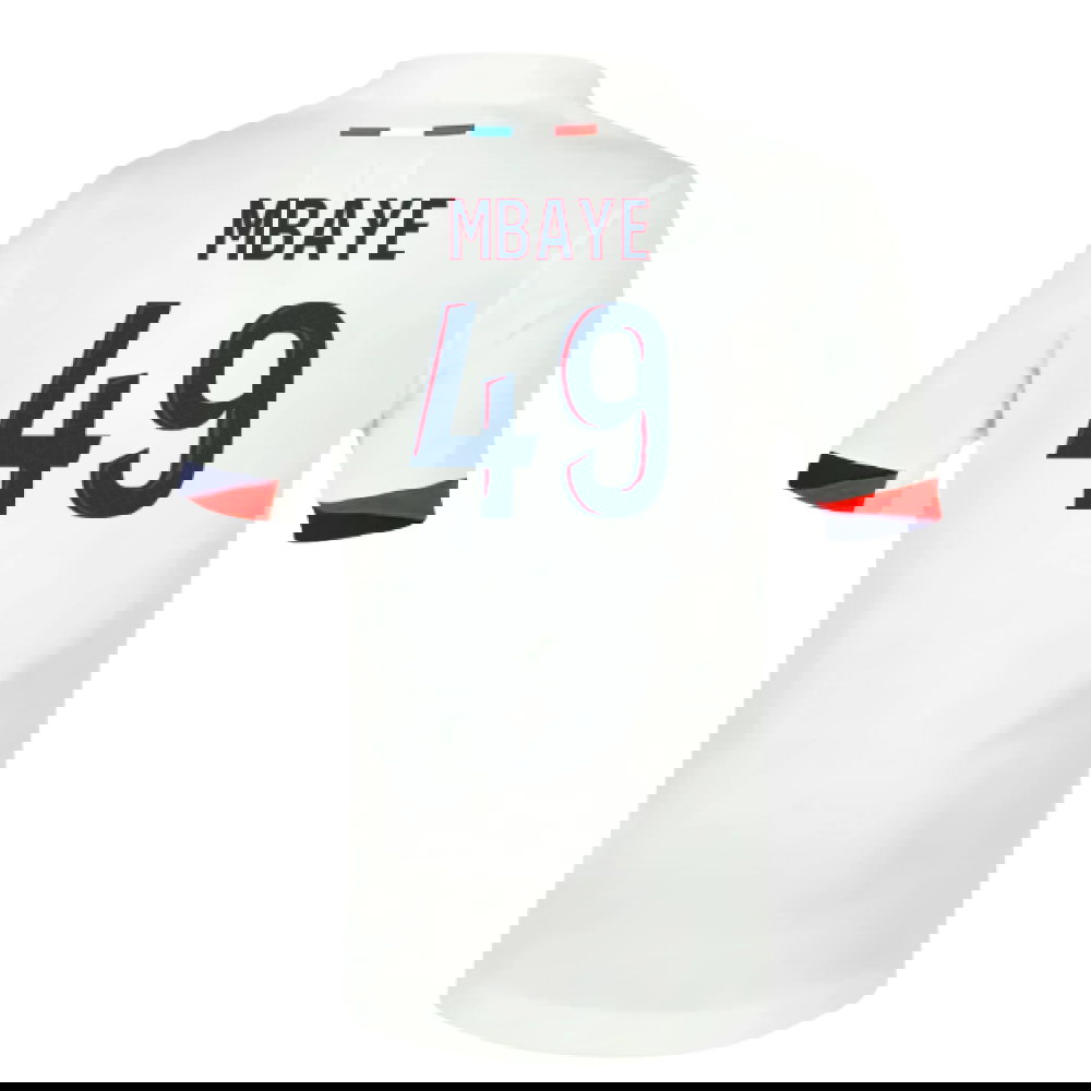 2025-2026 PSG Away Shirt (Sponsorless) - Kids (Mbaye 49)