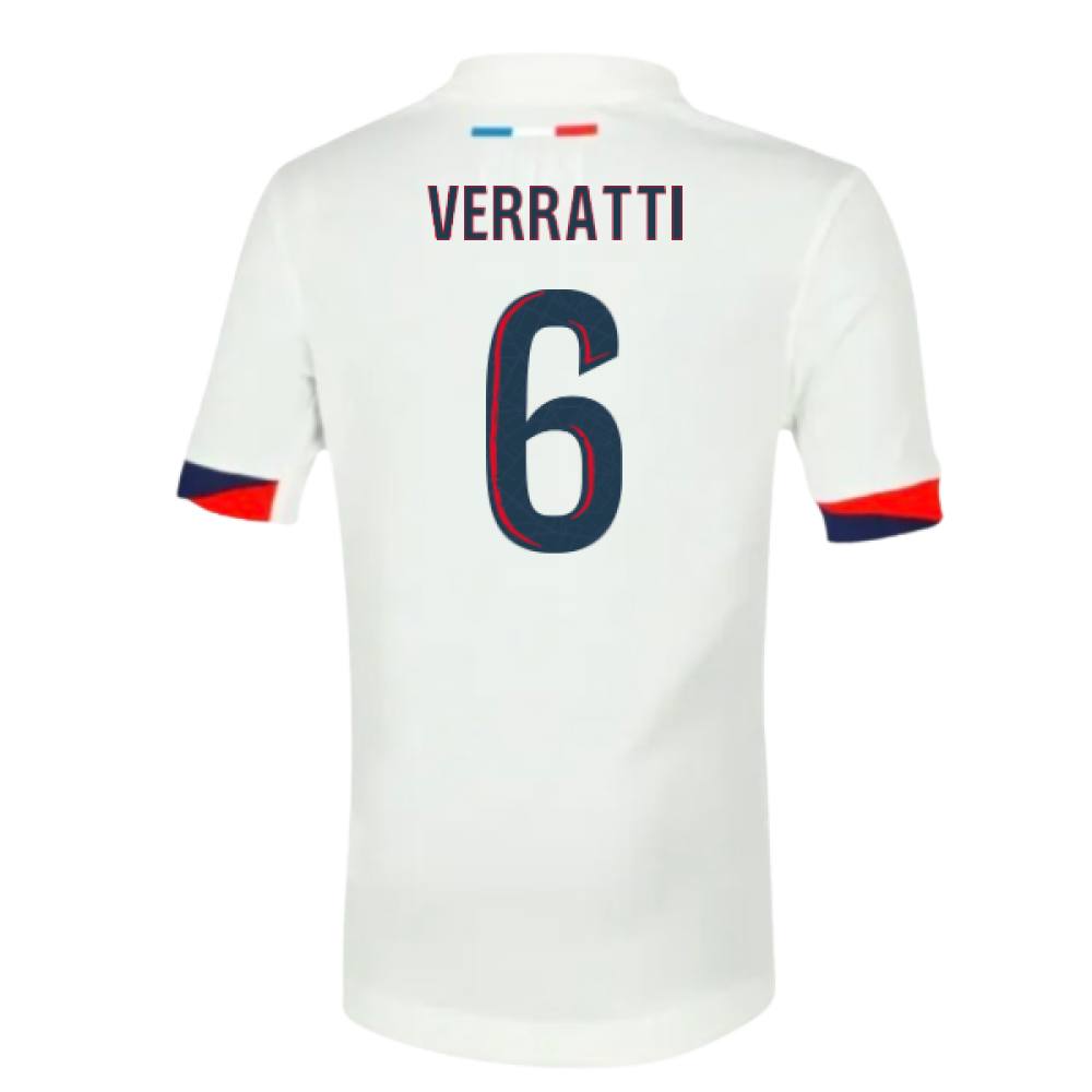 2025-2026 PSG Away Shirt (Sponsorless) - Kids (Verratti 6)