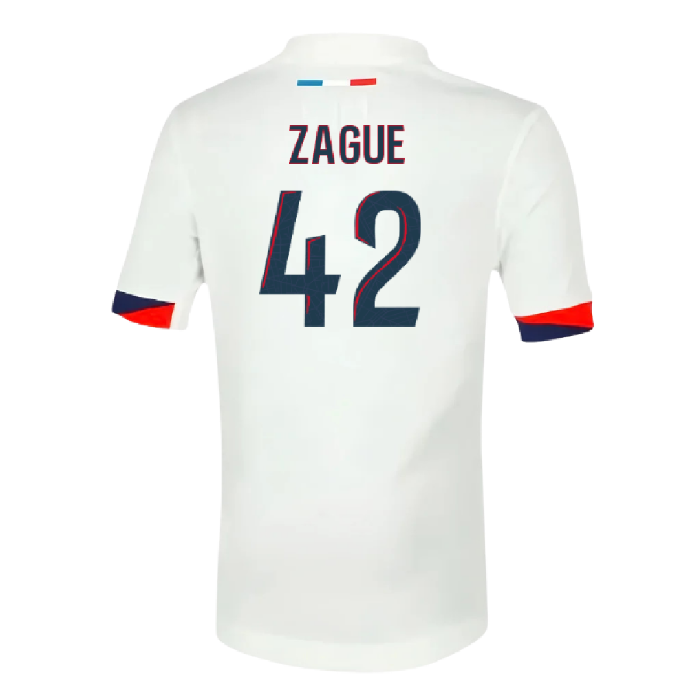 2025-2026 PSG Away Shirt (Sponsorless) - Kids (Zague 42)