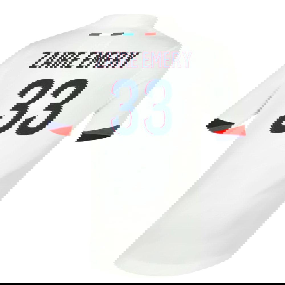 2025-2026 PSG Away Shirt (Sponsorless) - Kids (Zaire Emery 33)