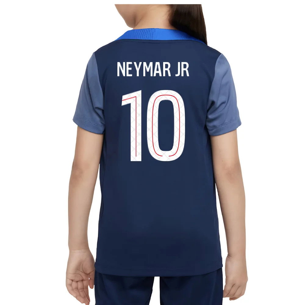 2025-2026 PSG Dri-Fit Strike Training Shirt (Navy) - Kids (Neymar JR 10)