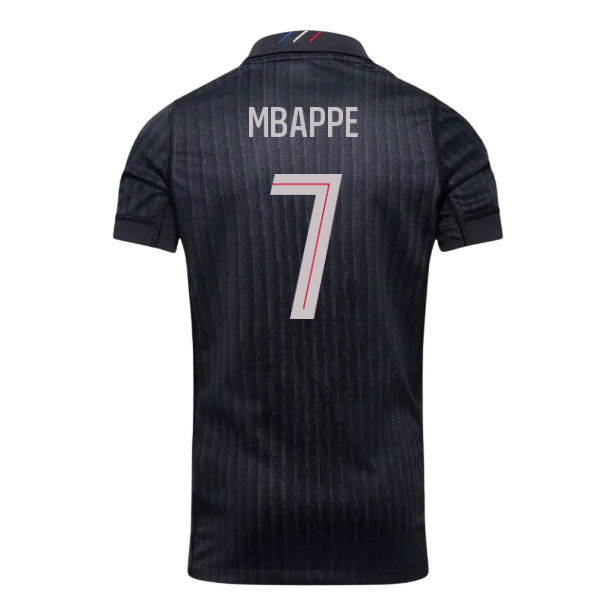2025-2026 PSG Fourth Shirt (Kids) (Mbappe 7)