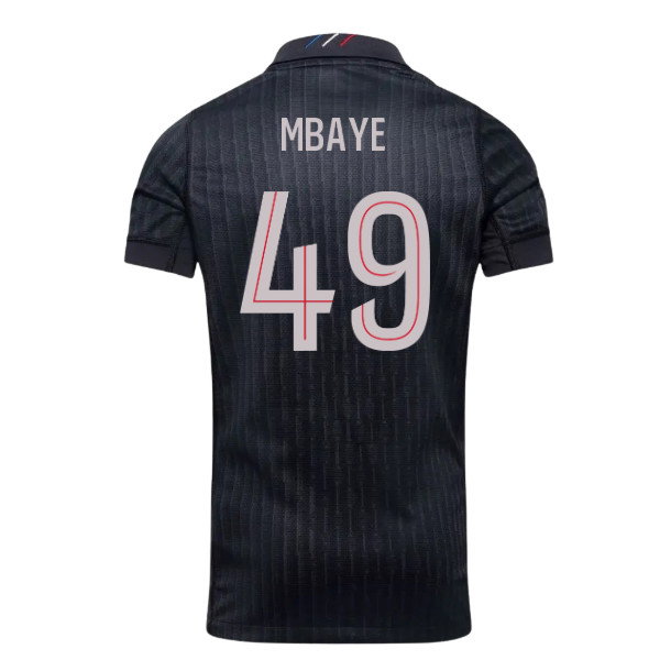 2025-2026 PSG Fourth Shirt (Kids) (Mbaye 49)