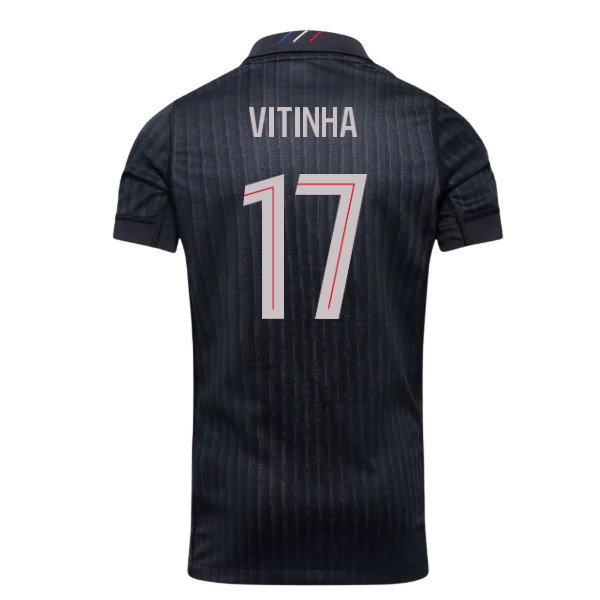 2025-2026 PSG Fourth Shirt (Kids) (Vitinha 17)