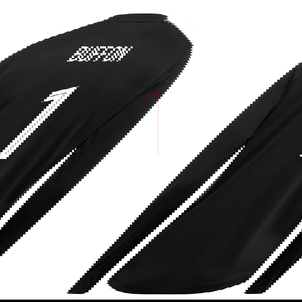 2025-2026 PSG Goalkeeper Shirt (Black) (Buffon 1)