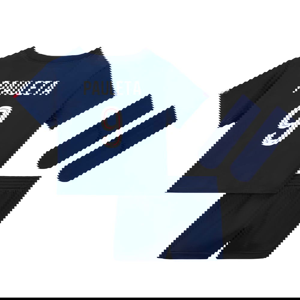 2025-2026 PSG Home Baby Kit (Pauleta 9)