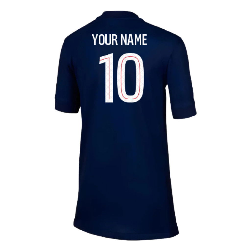 2025-2026 PSG Paris Saint Germain Home Shirt (Kids) (Your Name)