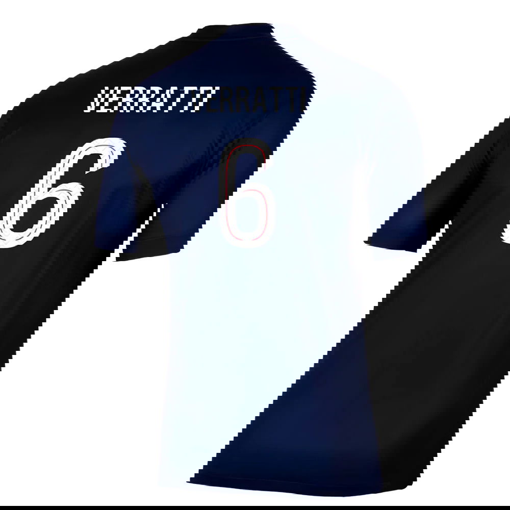 2025-2026 PSG Paris Saint Germain Home Shirt (Verratti 6)