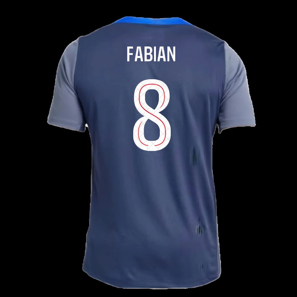 2025-2026 PSG Strike Dri-Fit Training Shirt (Navy) (Fabian 8)
