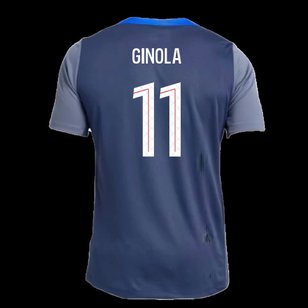 2025-2026 PSG Strike Dri-Fit Training Shirt (Navy) (Ginola 11)